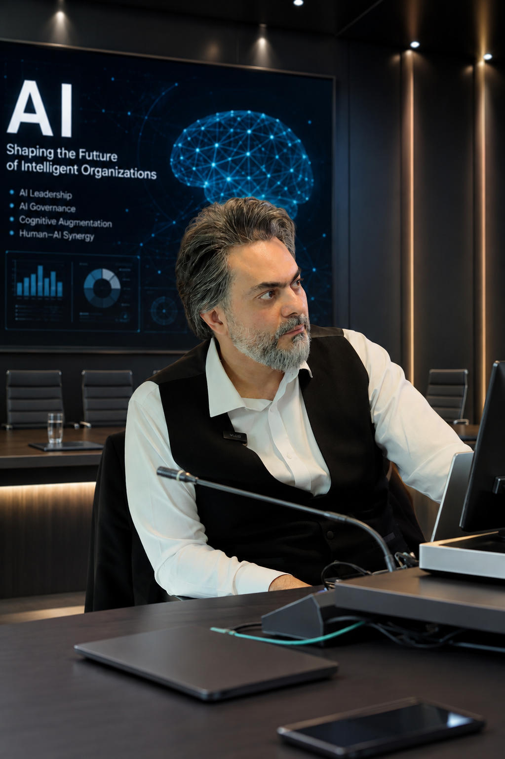Dr. Ali Nazem in an academic portrait